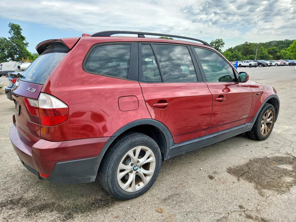 2009 BMW X3 VIN WBXPC93499WJ29845 COPART salvage auction — NORMAL WEAR, MO - CERTIFICATE OF TITLE, sold $575 on 2026-07-29 (photo 3)