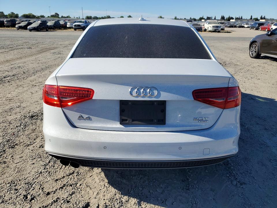 2014 Audi A4 VIN WAUFFAFL1EN017574 COPART salvage auction — FRONT END, CA - SALVAGE CERTIFICATE, sold $1,700 on 2026-07-14 (photo 6)