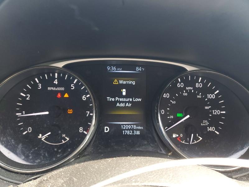 2016 Nissan Rogue sport VIN JN8AT2MT7GW009396 COPART salvage auction — FRONT END, FL - CERT OF TITLE SLVG REBUILDABLE, sold $1,550 on 2026-07-31 (photo 9)