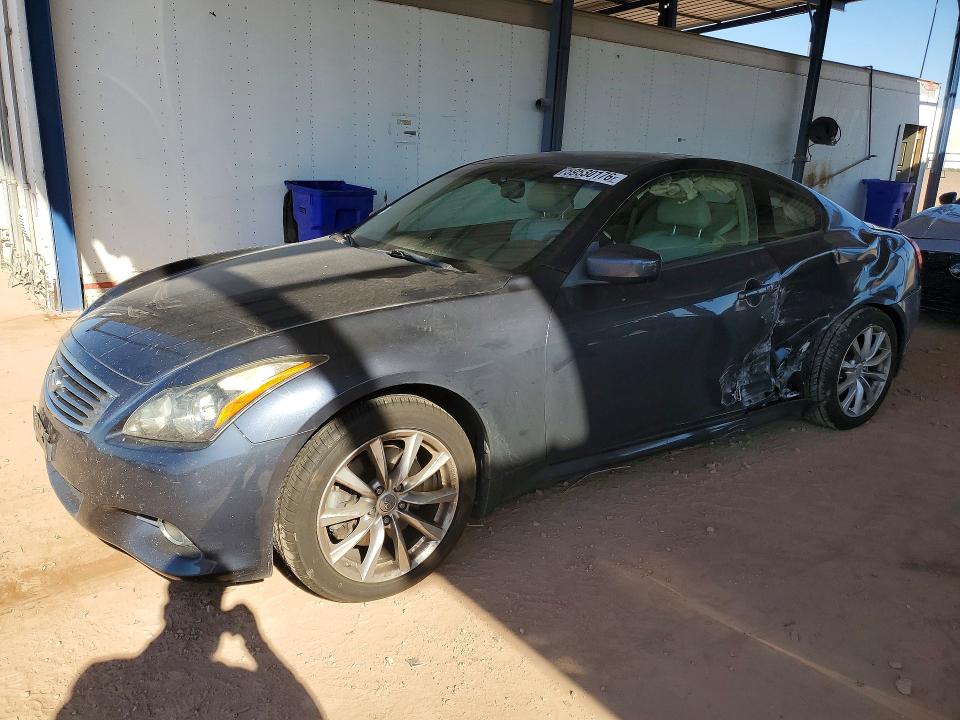 2012 Infiniti G VIN JN1CV6EL6CM472143 COPART salvage auction — SIDE, Az - Cert Of Title - Salvage, sold $1,600 on 2026-07-14 (photo 1)