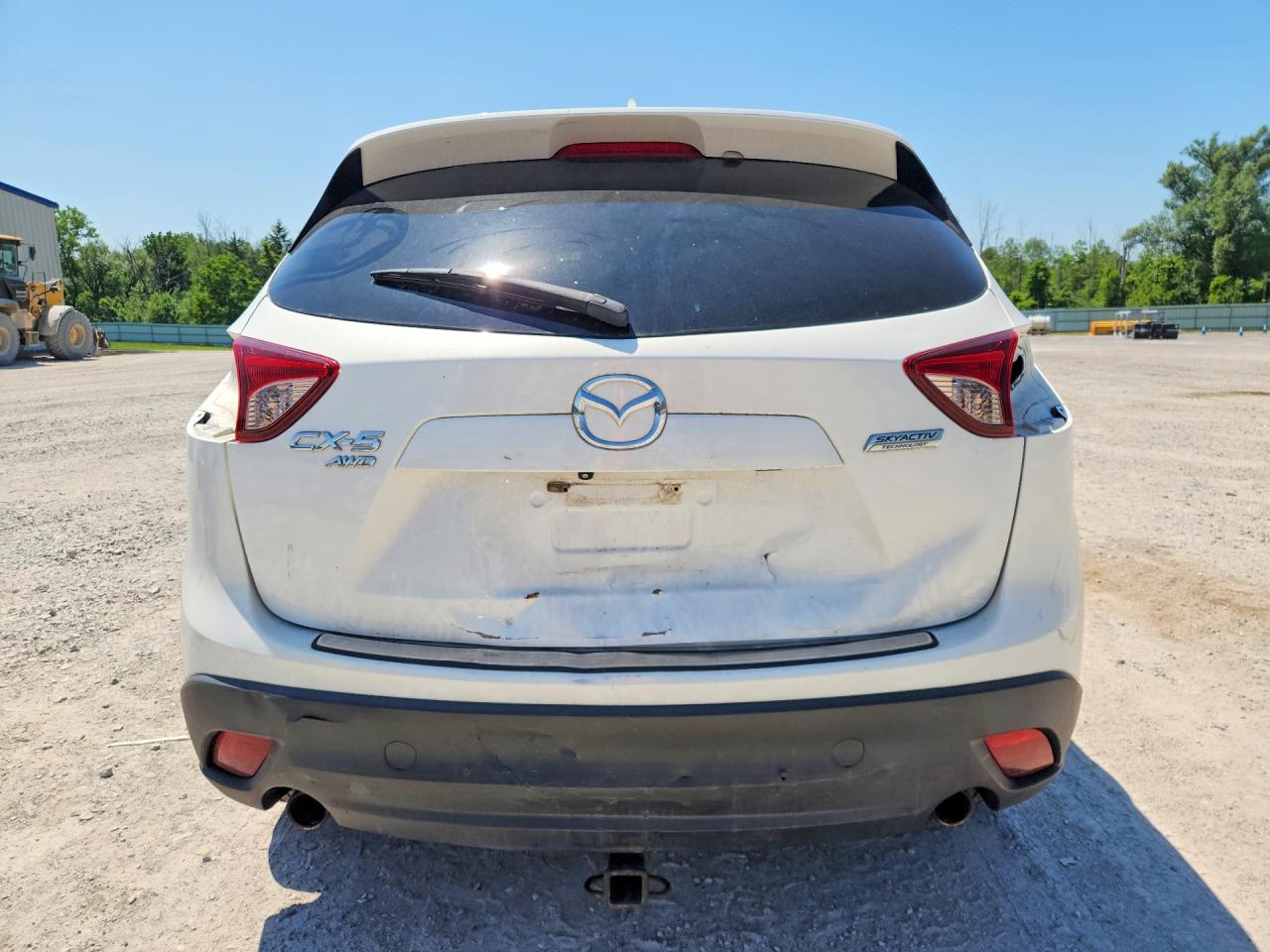 2015 Mazda CX-5 VIN JM3KE4DY7F0481432 COPART salvage auction — Front End, TX - SALVAGE VEHICLE TITLE, sold $3,000 on 2026-09-29 (photo 6)