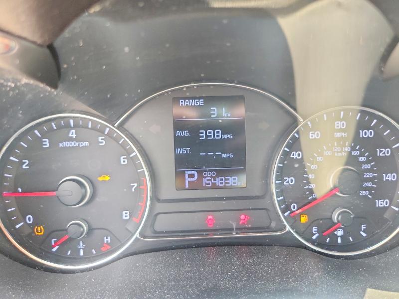 2015 Kia Forte VIN KNAFX4A6XF5283161 COPART salvage auction — REAR END, CO - SALVAGE TITLE, sold $1,200 on 2026-07-27 (photo 9)