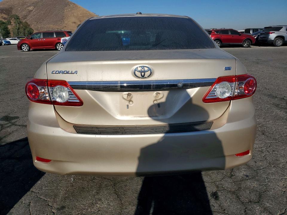 2012 Toyota Corolla VIN 5YFBU4EE2CP030278 COPART salvage auction — FRONT END, CA - SALVAGE CERTIFICATE, sold $1,100 on 2026-07-27 (photo 6)
