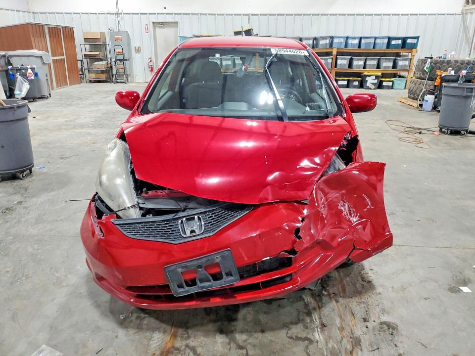 2013 Honda Fit VIN JHMGE8H3XDC023821 COPART salvage auction — FRONT END, Ny - Mv-907A Salvage Certificate, sold $450 on 2026-07-13 (photo 5)