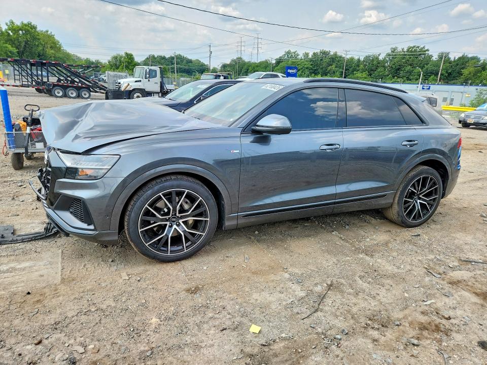 2020 Audi Q8 VIN WA1FVAF12LD020629 — COPART salvage auction photo