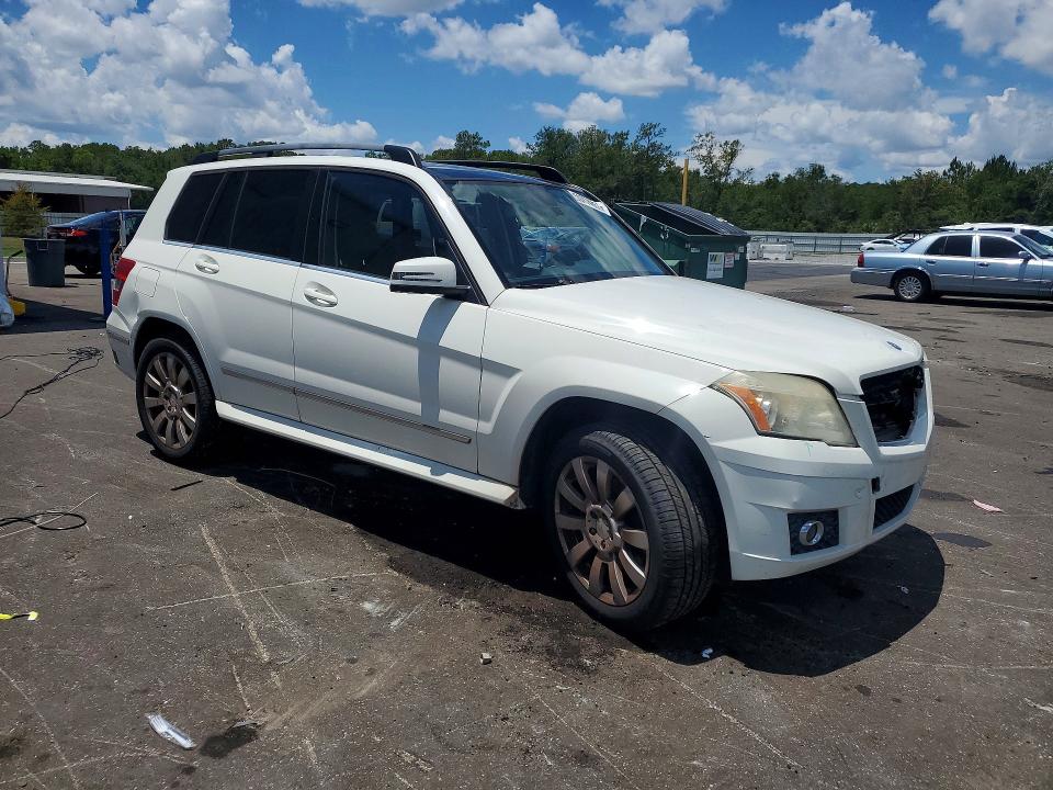 2010 Mercedes-benz Glk-class VIN WDCGG5GB7AF485986 COPART salvage auction — FRONT END, FL - CERT OF TITLE SLVG REBUILDABLE, sold $1,800 on 2026-07-15 (photo 4)