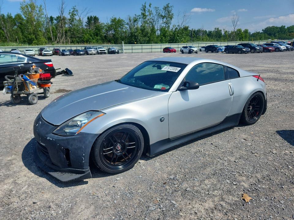 2006 Nissan 350z VIN JN1AZ34D26M301821 COPART salvage auction — SIDE, Ny - Certificate Of Title, sold $1,000 on 2026-07-27 (photo 1)