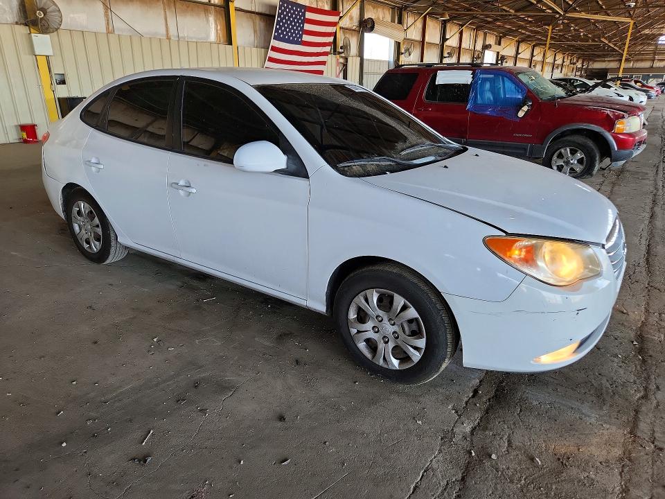 2010 Hyundai Elantra VIN KMHDU4AD9AU856093 COPART salvage auction — MINOR DENT/SCRATCHES, AZ - CERTIFICATE OF TITLE (P), sold $900 on 2026-07-13 (photo 4)