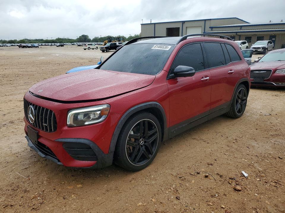 2021 Mercedes-Benz GLB-Class VIN W1N4M5BB6MW081843 — COPART salvage auction photo