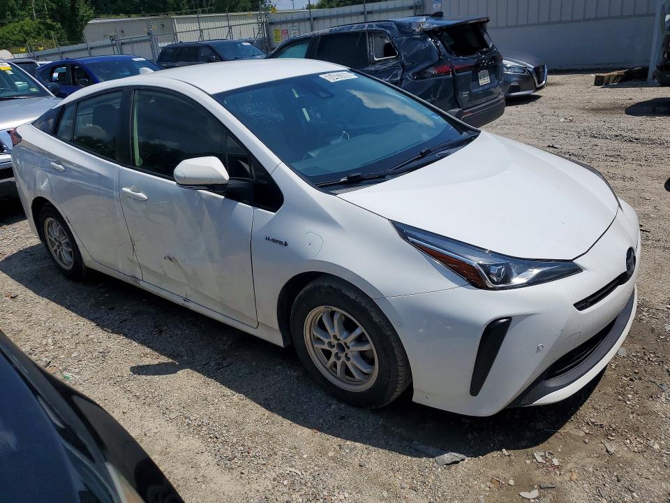 2022 Toyota Prius VIN JTDKAMFU7N3159496 COPART salvage auction — SIDE, FL - CERTIFICATE OF TITLE, sold $6,100 on 2026-07-20 (photo 4)