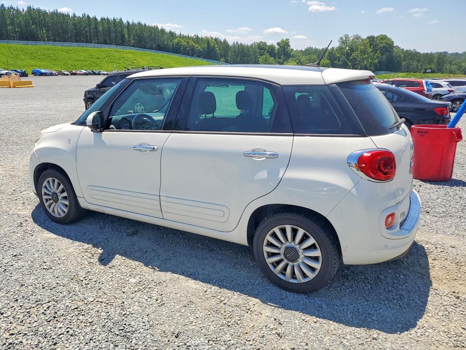 2014 Fiat 500 VIN ZFBCFABHXEZ016507 COPART salvage auction — FRONT END, Nc - Dealer Only Clean Title, sold $175 on 2026-07-23 (photo 2)