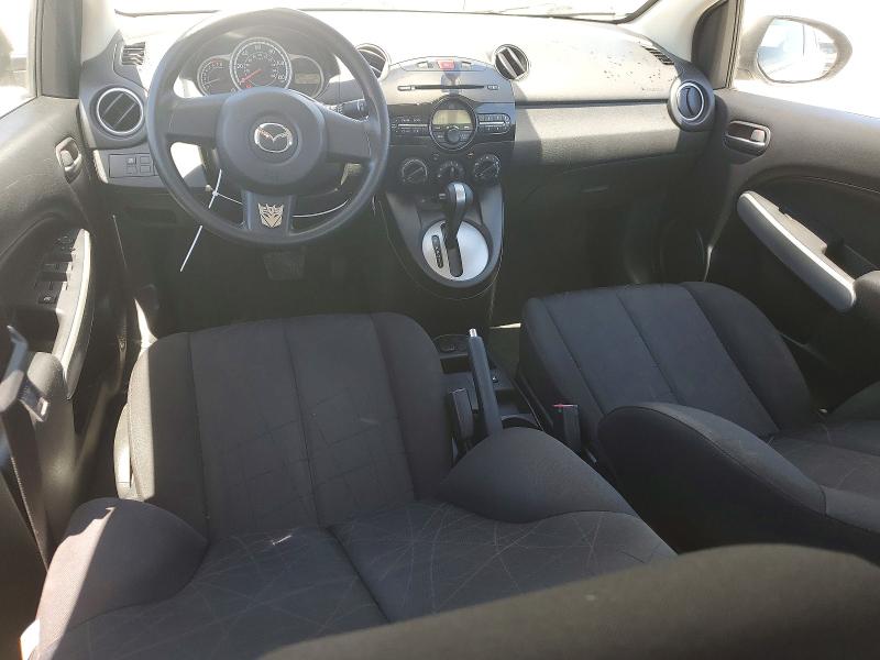 2011 Mazda 2 VIN JM1DE1HZ4B0125534 COPART salvage auction — REAR END, CA - SALVAGE CERTIFICATE, sold $750 on 2026-07-23 (photo 8)