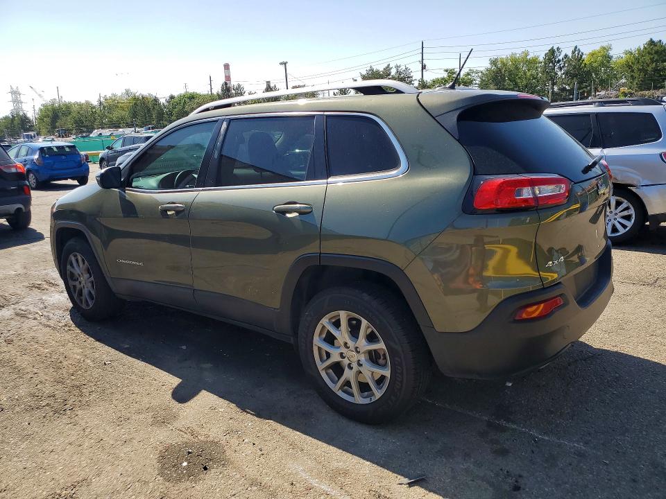 2018 Jeep Cherokee VIN 1C4PJMCB7JD602291 COPART salvage auction — HAIL, Co - Certificate Of Title, sold $2,100 on 2026-07-23 (photo 2)