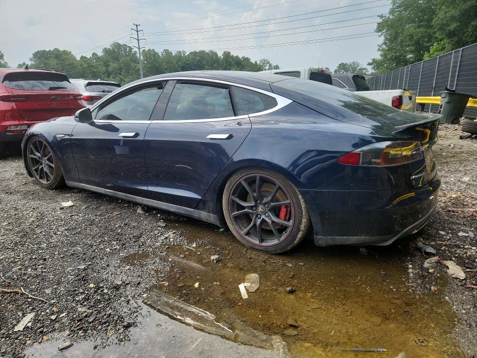 2014 Tesla Model s VIN 5YJSA1H2XEFP64187 COPART salvage auction — MECHANICAL, MD - CERTIFICATE OF TITLE, sold $3,250 on 2026-07-31 (photo 2)