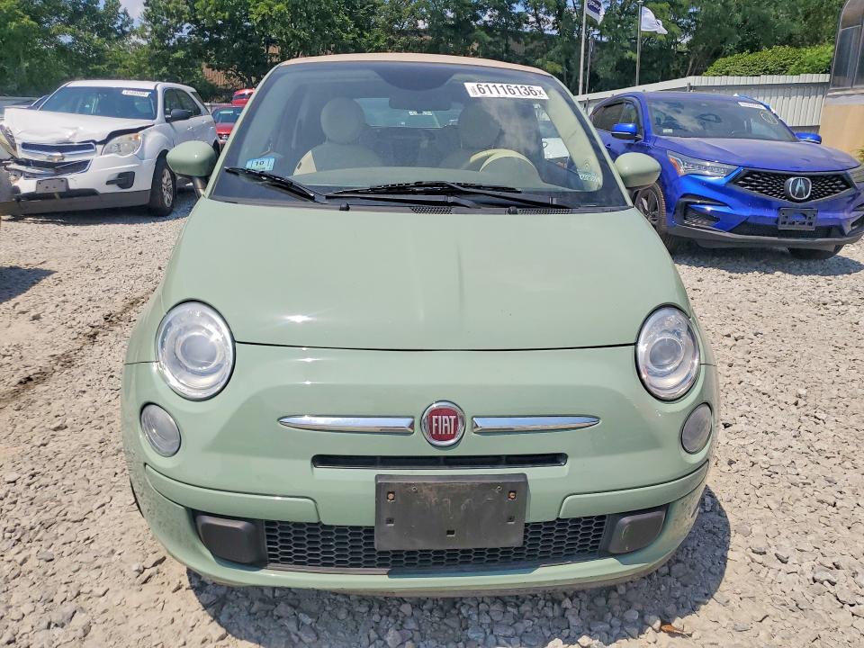 2015 Fiat 500 VIN 3C3CFFDR5FT640681 COPART salvage auction — MINOR DENT/SCRATCHES, Mt - Certificate Of Title, sold $100 on 2026-08-06 (photo 5)