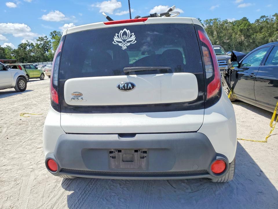 2015 Kia Soul VIN KNDJN2A25F7181971 COPART salvage auction — MECHANICAL, Fl - Certificate Of Title, sold $375 on 2026-07-21 (photo 6)