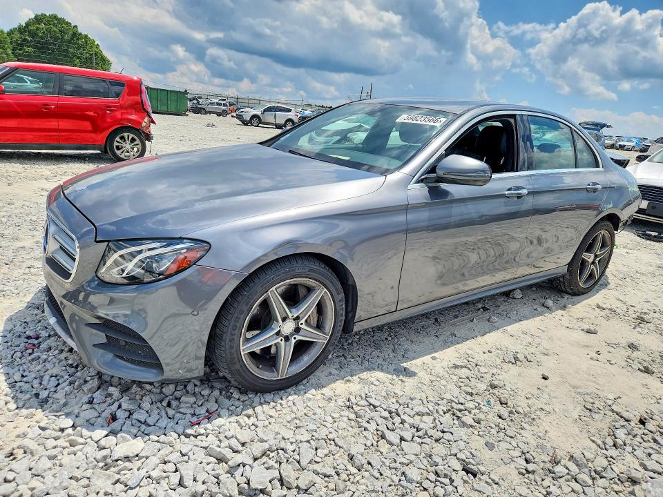 2017 Mercedes-benz E-klasse VIN WDDZF4KB2HA029961 COPART salvage auction — REAR END, GA - CERT OF TITLE-SALVAGE (P), sold $5,400 on 2026-07-13 (photo 1)