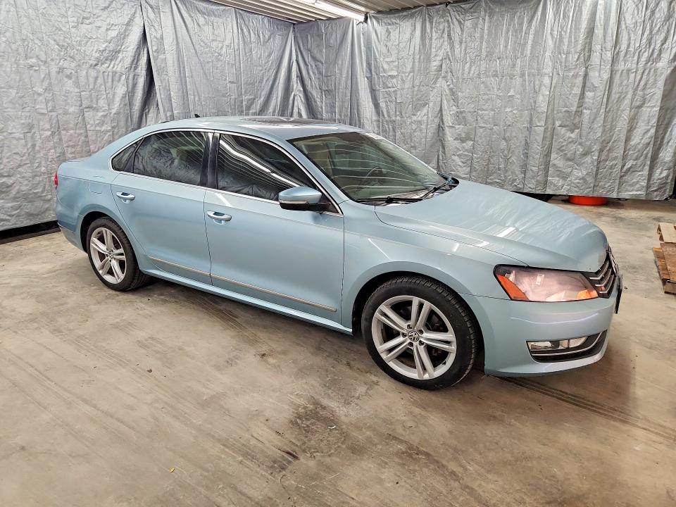 2013 Volkswagen Passat VIN 1VWCN7A38DC061839 COPART salvage auction — FRONT END, In - Certificate Of Title (P), sold $80 on 2026-07-28 (photo 4)