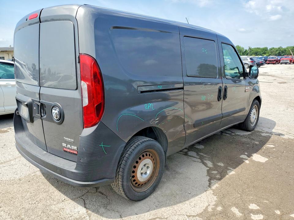 2018 Ram Promaster city VIN ZFBERFAB7J6K09932 COPART salvage auction — SIDE, In - Cert Of Title-Salvage Title, sold $750 on 2026-08-05 (photo 3)