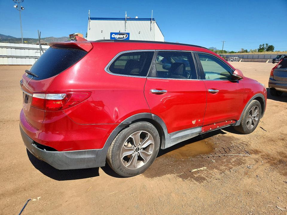 2013 Hyundai Santa fe VIN KM8SN4HF6DU002212 COPART salvage auction — MECHANICAL, Co - Dis/Dlr/Exp Only Clean Title, sold $1,450 on 2026-07-15 (photo 3)