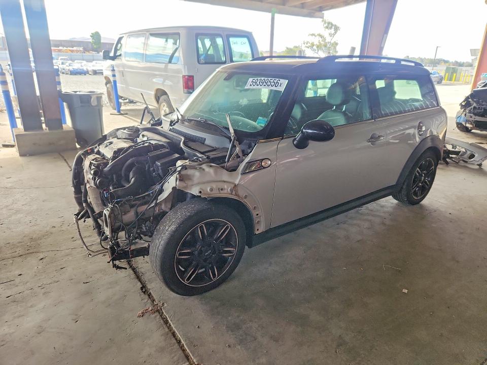 2014 Mini Cooper VIN WMWZG3C59ETY33553 COPART salvage auction — FRONT END, CA - DIS/DLR/EXP ONLY CLEAN TITLE, sold $125 on 2026-07-23 (photo 1)