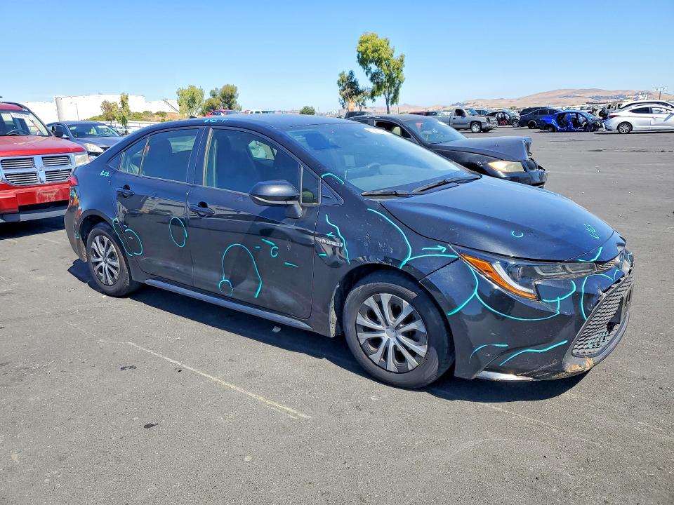 2021 Toyota Corolla VIN JTDEAMDE6MJ019359 COPART salvage auction — FRONT END, CA - SALVAGE CERTIFICATE, sold $60 on 2026-07-29 (photo 4)