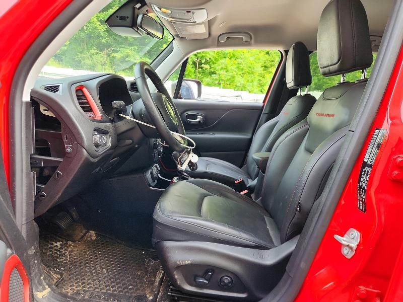 2021 Jeep Renegade VIN ZACNJDC11MPM95062 COPART salvage auction — FRONT END, Vt - Cert Of Title-Salvage Vehicle, sold $2,050 on 2026-08-03 (photo 7)