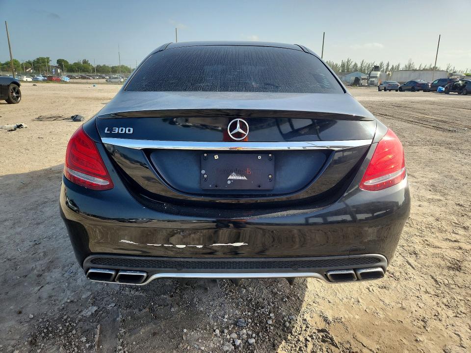 2018 Mercedes-benz C-klasse VIN WDDWF4JB0JR407092 COPART salvage auction — FRONT END, Fl - Certificate Of Title, sold $12,600 on 2026-07-28 (photo 6)