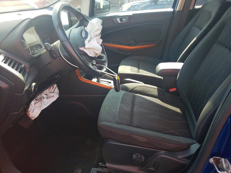 2021 Ford Ecosport VIN MAJ6S3GL9MC405838 COPART salvage auction — FRONT END, Ct - Cert Of Title-Salvage, sold $675 on 2026-07-31 (photo 7)