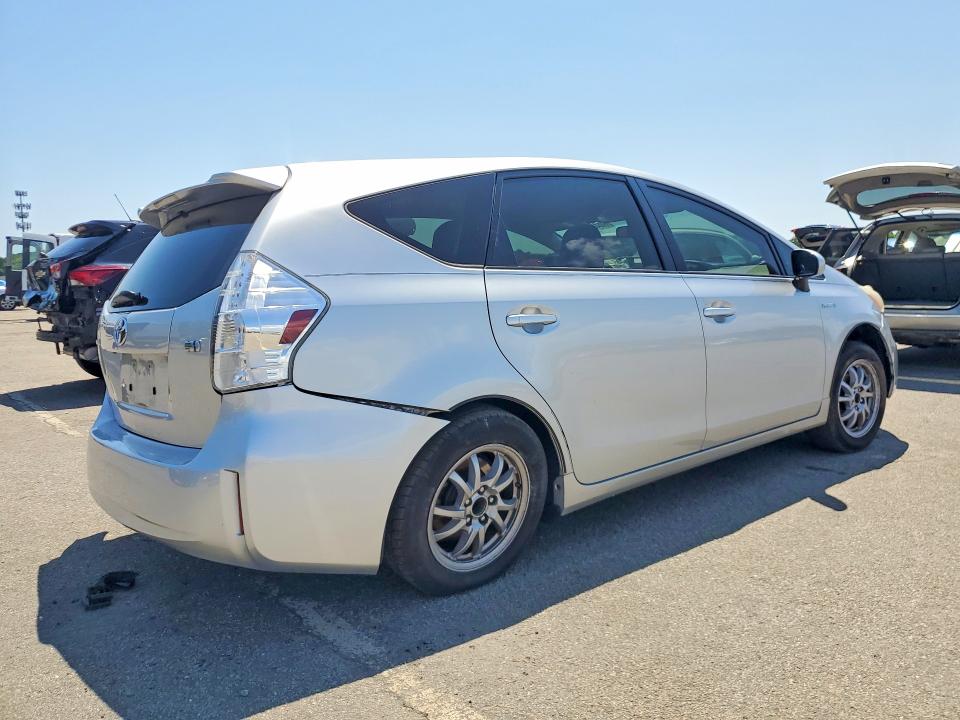 2012 Toyota VIN JTDZN3EU4C3133837 COPART salvage auction — REAR END, NY - MV-907A SALVAGE CERTIFICATE, sold $1,450 on 2026-07-20 (photo 3)