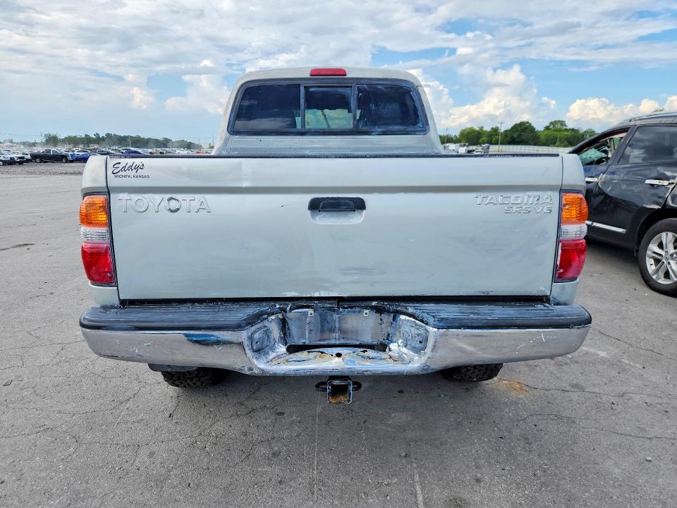2003 Toyota Tacoma VIN 5TEHN72N13Z284569 COPART salvage auction — VANDALISM, Ks - Cert Of Title-Salvage, sold $1,800 on 2026-07-27 (photo 6)