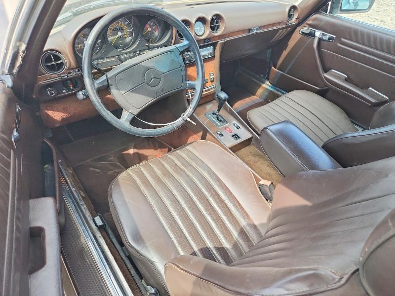 1987 Mercedes-benz Sl-klasse VIN WDBBA48D8HA070757 COPART salvage auction — FRONT END, Ut - Salvage Certificate, sold $2,200 on 2026-07-21 (photo 8)
