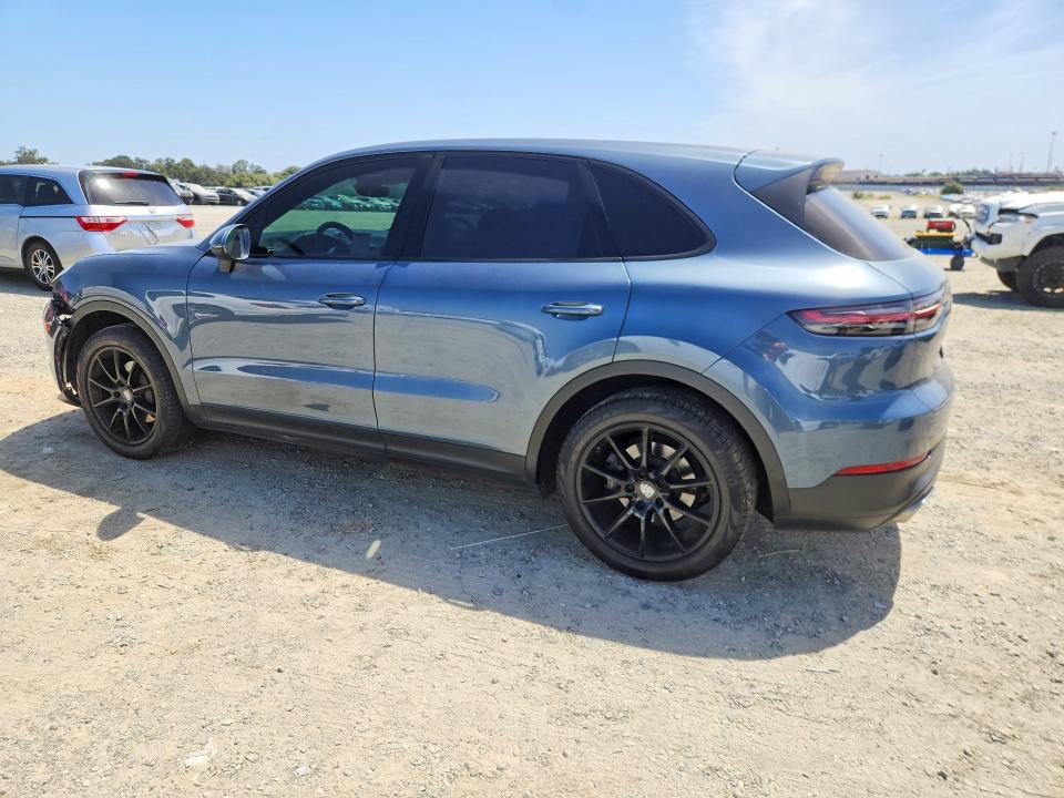2019 Porsche Cayenne VIN WP1AA2AYXKDA00616 COPART salvage auction — FRONT END, CA - SALVAGE CERTIFICATE, sold $400 on 2026-07-23 (photo 2)