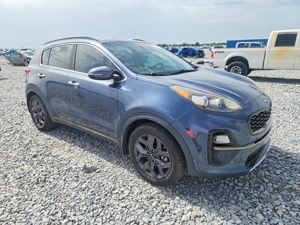 2020 Kia Sportage VIN KNDP63AC4L7677507 COPART salvage auction — FRONT END, Fl - Certificate Of Destruction, sold $3,850 on 2026-07-28 (photo 4)