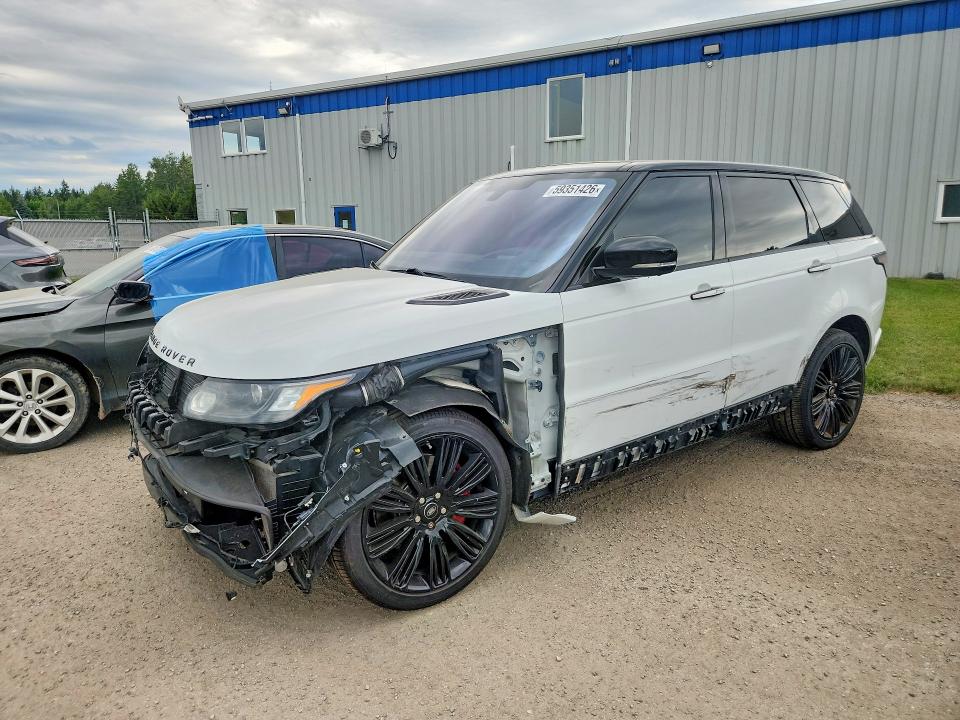 2016 Land rover Range rover sport VIN SALWS2VF0GA556061 COPART salvage auction — FRONT END, On - Permit Salvage, sold $4,100 on 2026-07-28 (photo 1)