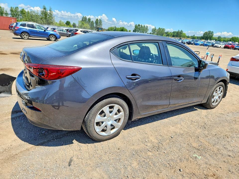 2015 Mazda 3 VIN 3MZBM1U74FM216382 COPART salvage auction — FRONT END, ON - PERMIT NO BRAND - UNFIT, sold $400 on 2026-07-23 (photo 3)