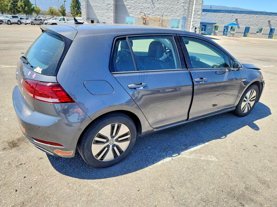 2019 Volkswagen Golf VIN WVWPR7AU6KW911951 COPART salvage auction — FRONT END, CA - SALVAGE CERTIFICATE, sold $150 on 2026-07-21 (photo 3)