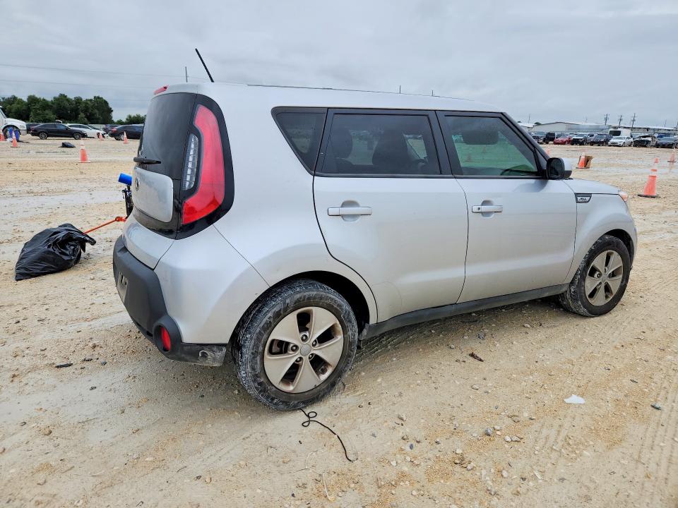 2016 Kia Soul VIN KNDJN2A22G7829784 COPART salvage auction — UNDERCARRIAGE, Tx - Salvage Vehicle Title, sold $70 on 2026-07-23 (photo 3)