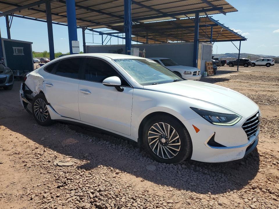 2020 Hyundai Sonata VIN KMHL34JJ4LA009930 COPART salvage auction — REAR END, Az - Cert Of Title - Salvage, sold $1,100 on 2026-07-30 (photo 4)