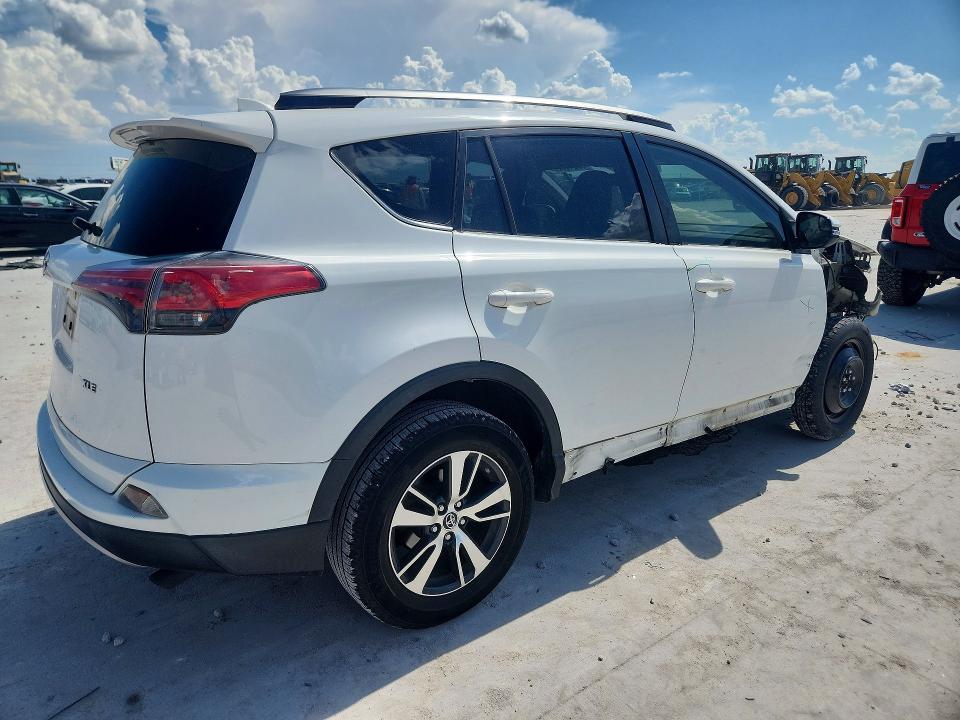 2017 Toyota Rav 4 VIN JTMWFREV7HJ107487 COPART salvage auction — FRONT END, Tx - Salvage Vehicle Title, sold $6,900 on 2026-07-14 (photo 3)