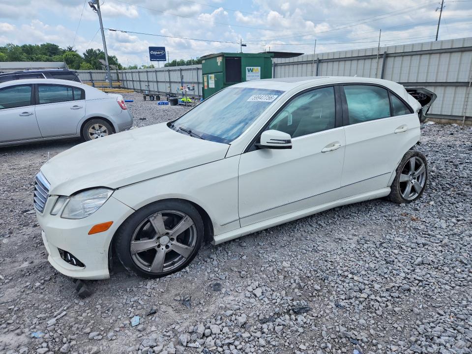 2010 Mercedes-benz E-class VIN WDDHF5GB2AA212308 COPART salvage auction — REAR END, AL - CERT OF TITLE-SALVAGE TITLE (P), sold $175 on 2026-07-21 (photo 1)