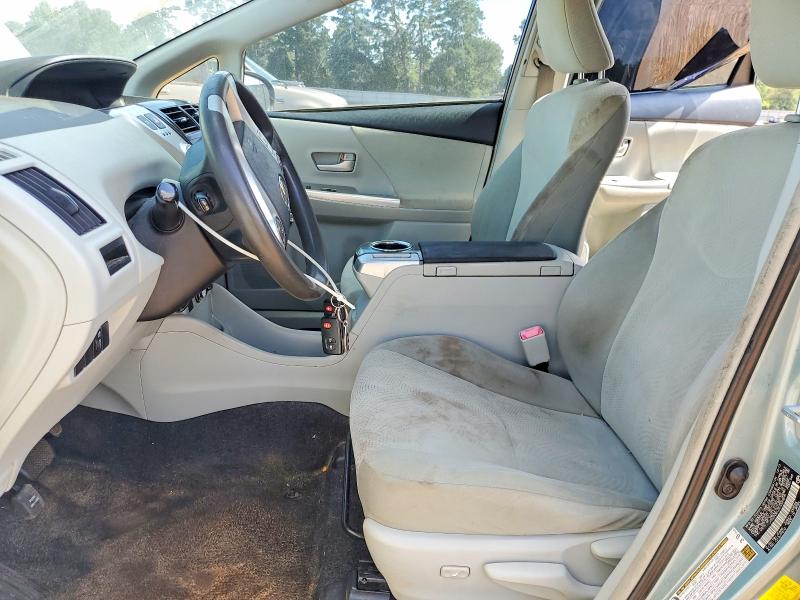 2014 Toyota Prius v VIN JTDZN3EU2E3329875 COPART salvage auction — MECHANICAL, TX - CERTIFICATE OF TITLE, sold $1,550 on 2026-07-20 (photo 7)