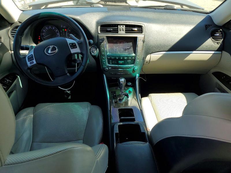 2013 Lexus Is 250 VIN JTHBF5C24D5189633 COPART salvage auction — FRONT END, CA - SALVAGE CERTIFICATE, sold $25 on 2026-07-30 (photo 8)