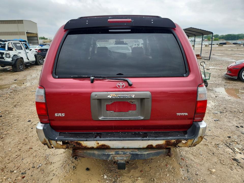 1997 Toyota 4runner VIN JT3HN86R7V0098383 COPART salvage auction — NORMAL WEAR, Ks - Dealer Only Clean Title, sold $90 on 2026-07-28 (photo 6)