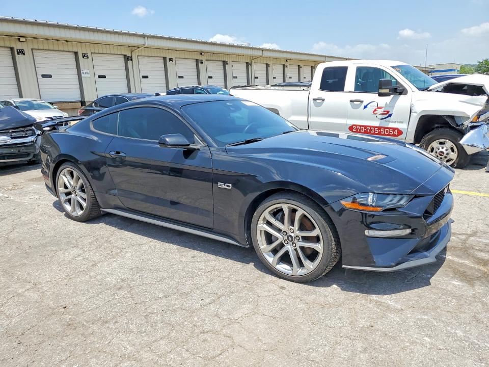 2021 Ford Mustang VIN 1FA6P8CF4M5110777 COPART salvage auction — WATER/FLOOD, Ky - Cert Of Title-Salvage Water, sold $13,100 on 2026-08-03 (photo 4)