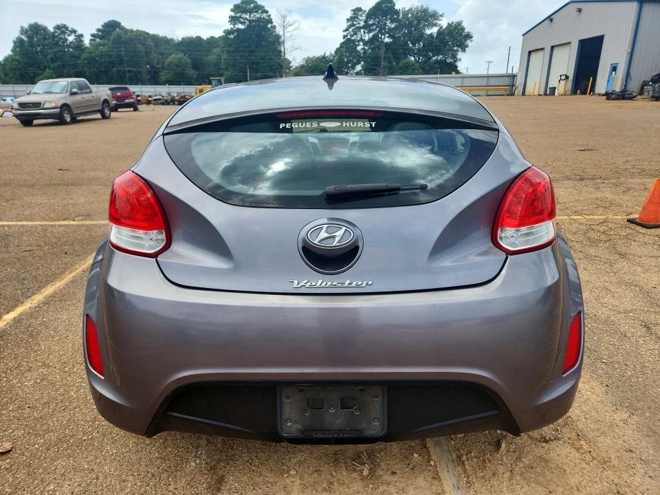 2013 Hyundai Veloster VIN KMHTC6AD1DU145504 COPART salvage auction — FRONT END, Tx - Certificate Of Title, sold $500 on 2026-07-27 (photo 6)