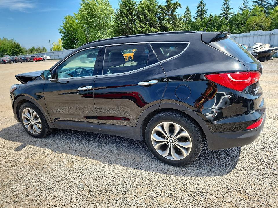 2015 Hyundai Santa fe VIN 5XYZUDLA5FG245886 COPART salvage auction — FRONT END, On - Permit Salvage, sold $1,600 on 2026-07-28 (photo 2)