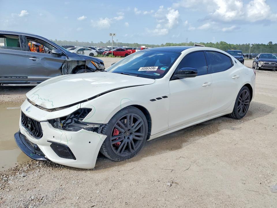 2021 Maserati Ghibli VIN ZAM57YSA4M1364665 — COPART salvage auction photo