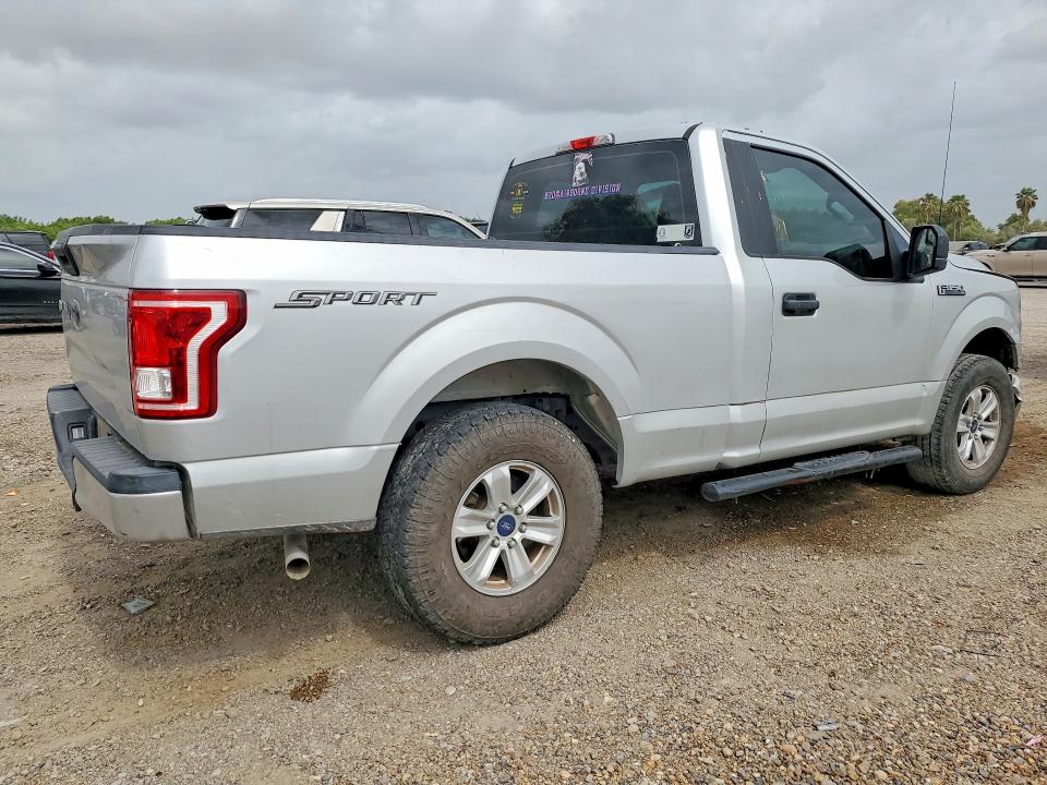 2017 Ford VIN 1FTMF1C87HKE50154 COPART salvage auction — FRONT END, Tx - Salvage Vehicle Title, sold $3,350 on 2026-07-29 (photo 3)