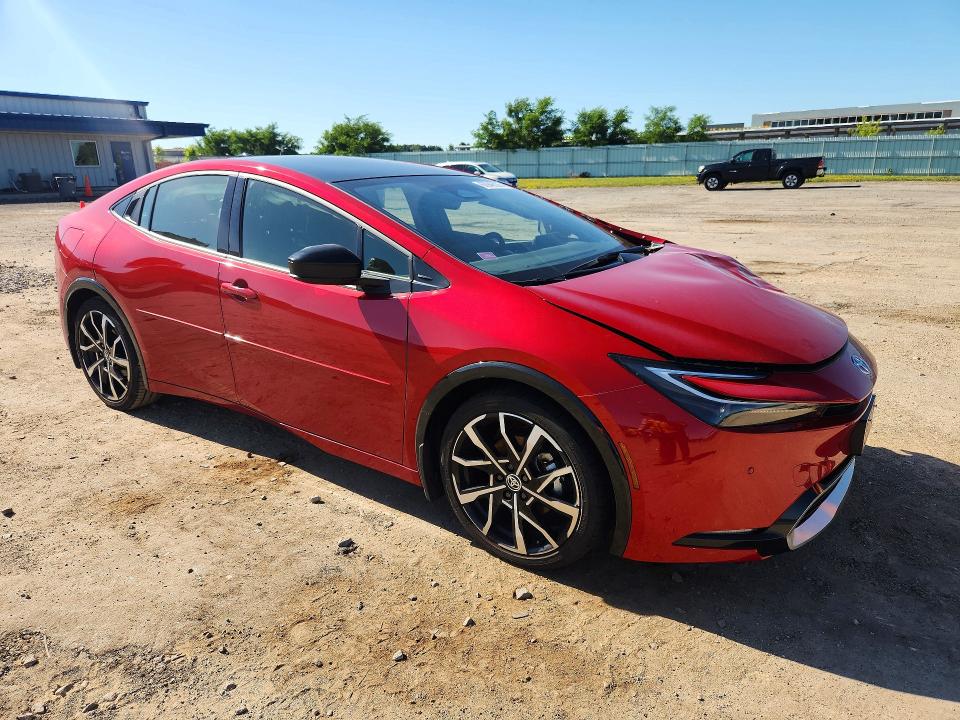 2024 Toyota Prius VIN JTDACACU7R3026798 COPART salvage auction — FRONT END, WI - CERT OF TITLE-SALVAGE VEHICLE, sold $1,200 on 2026-07-21 (photo 4)